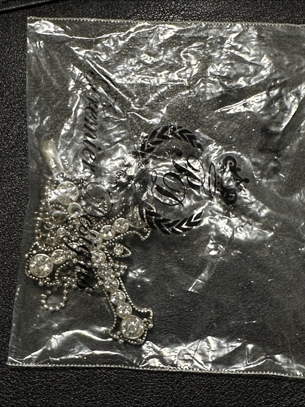 Premier Designs Grace Silver Tone Cross Necklace